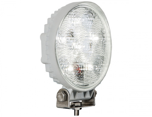 Clear Led Flood Light With White Housing